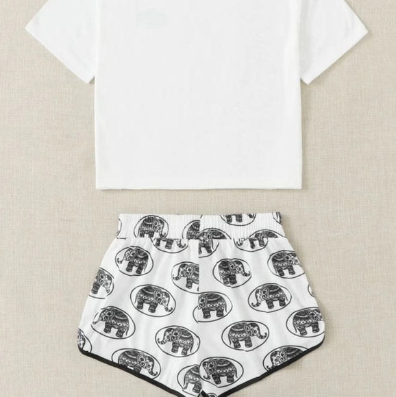 ELEPHANT 🐘 PJ SHORT SET - Picture 3 of 6